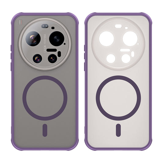 Puzdro MagSafe pre Xiaomi 17 Ultra, Techsuit, HaloFrost II, Fialové