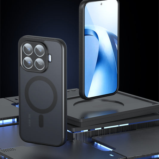 MagSafe puzdro pre Xiaomi 17T Pro, Techsuit, PureFrost, Čierna saténová