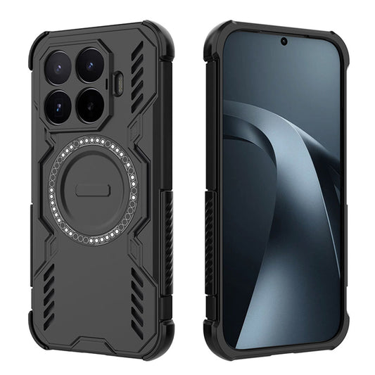 MagSafe puzdro pre Xiaomi 17T, Techsuit, ArmorMag, čierne