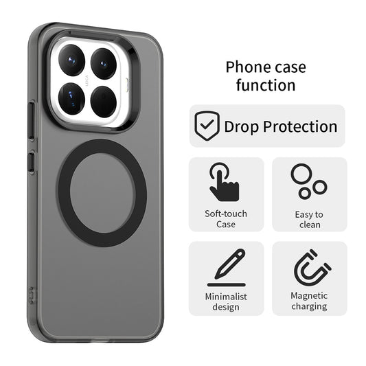 MagSafe puzdro pre Xiaomi 17T, Techsuit, CandyCase, Čierna