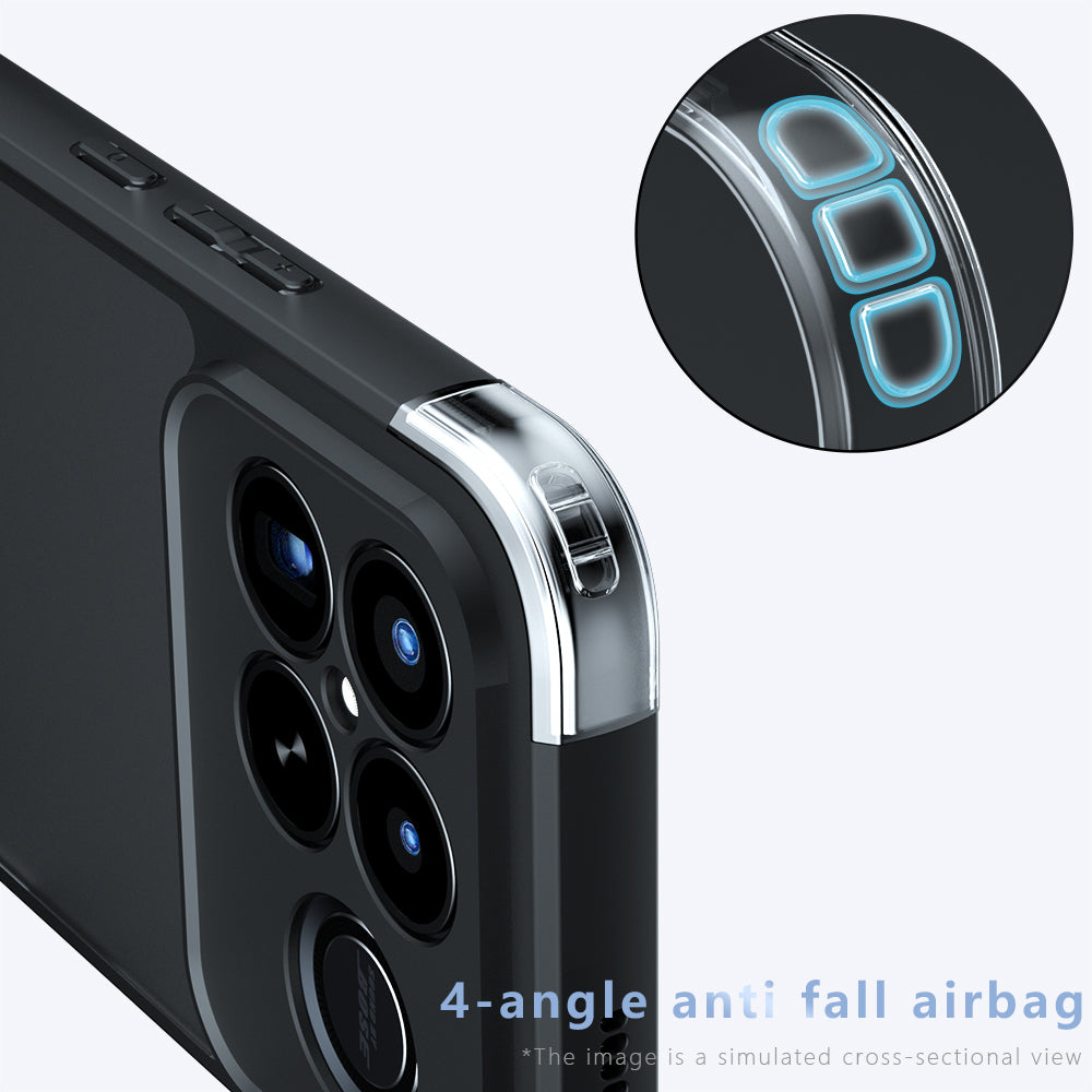 Puzdro MagSafe pre Xiaomi Poco F8 Ultra, Techsuit, PureFrost, Saténová Čierna