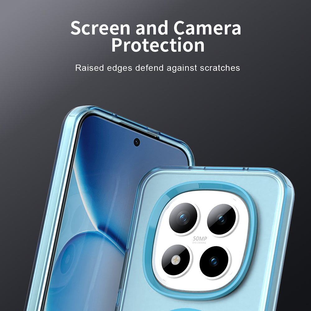 Puzdro MagSafe pre Xiaomi Poco M8 Pro / Redmi Note 15 Pro+ 5G, Techsuit, CandyCase, Modrá