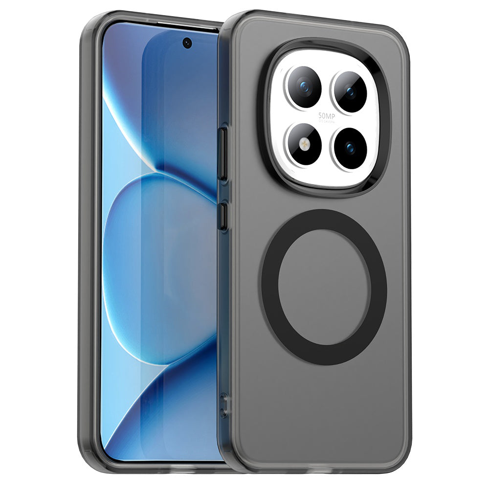 Puzdro MagSafe pre Xiaomi Poco M8 Pro / Redmi Note 15 Pro+ 5G, Techsuit, CandyCase, Čierne