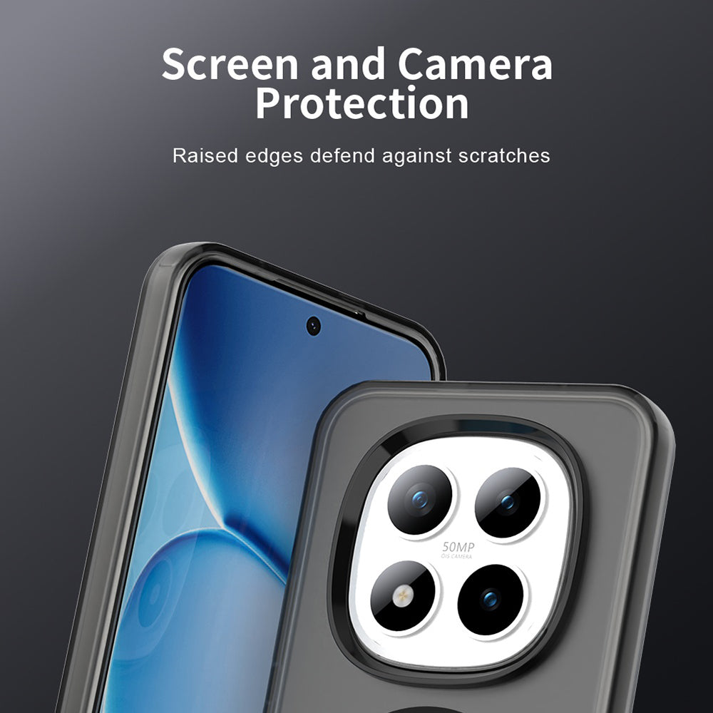 Puzdro MagSafe pre Xiaomi Poco M8 Pro / Redmi Note 15 Pro+ 5G, Techsuit, CandyCase, Čierne