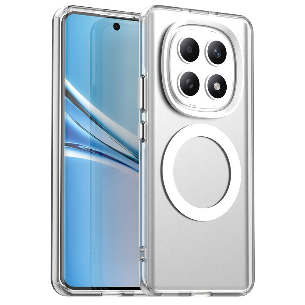 Puzdro MagSafe pre Xiaomi Poco M8 / Redmi Note 15 5G / Note 15 4G, Techsuit, CandyCase, Biela