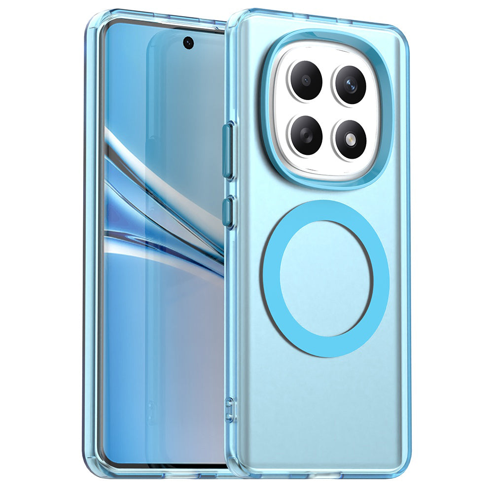 Puzdro MagSafe pre Xiaomi Poco M8 / Redmi Note 15 5G / Note 15 4G, Techsuit, CandyCase, Modrá