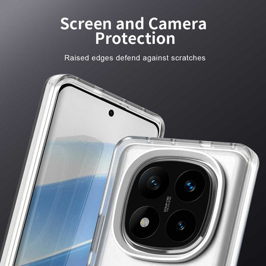 MagSafe puzdro pre Xiaomi Poco X7 / Redmi Note 14 Pro 5G, Techsuit, CandyCase, Biele