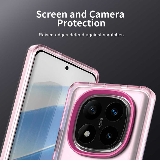 MagSafe puzdro pre Xiaomi Poco X7 / Redmi Note 14 Pro 5G, Techsuit, CandyCase, Ružové