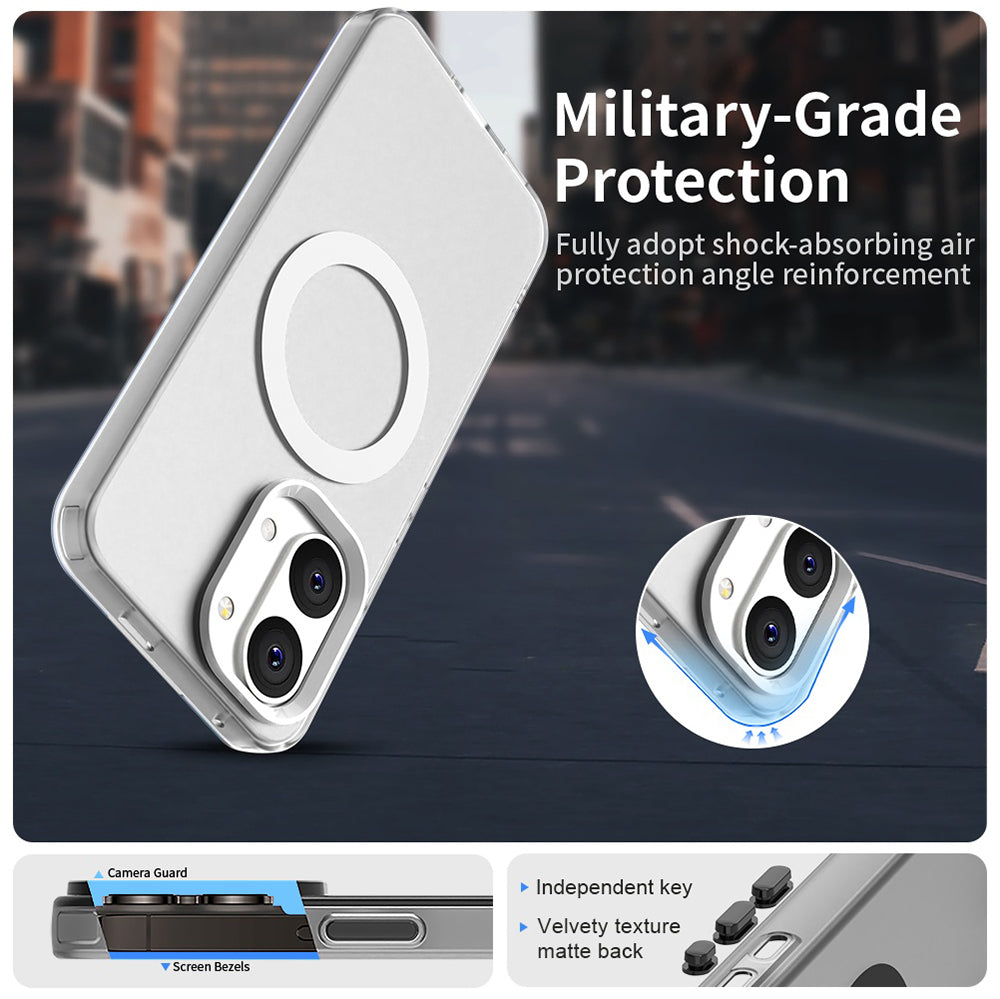MagSafe púzdro pre Xiaomi Poco X8 Pro Max, Techsuit, CandyCase, Biela