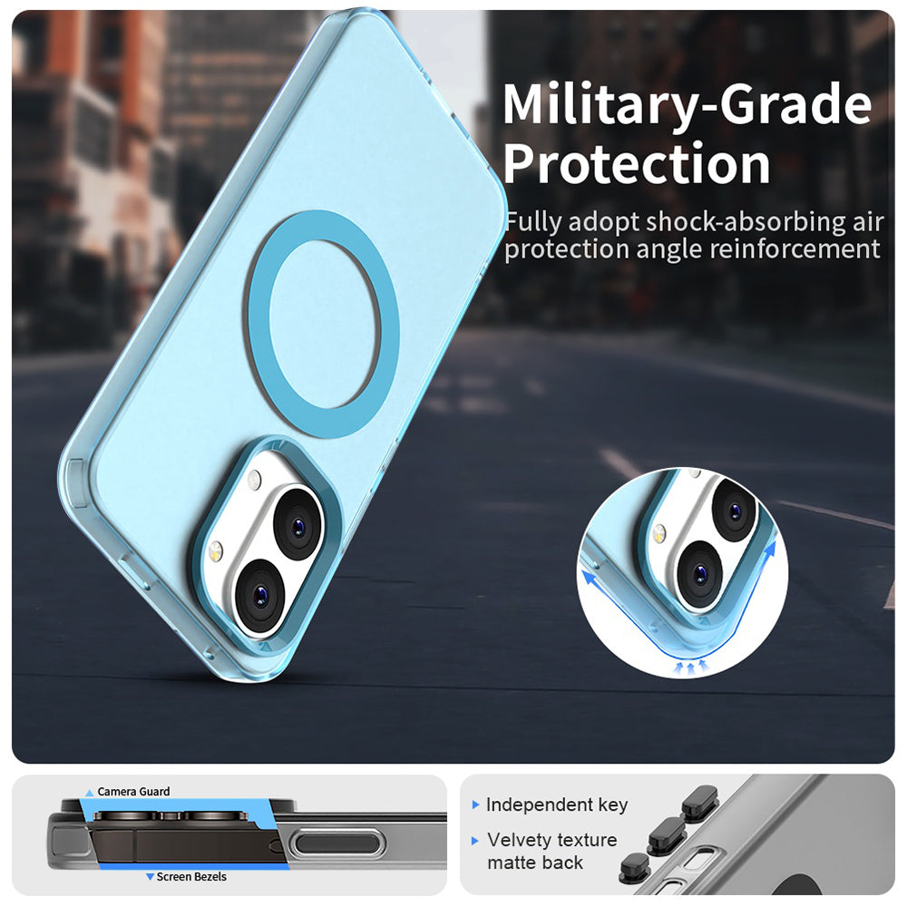 MagSafe púzdro pre Xiaomi Poco X8 Pro Max, Techsuit, CandyCase, modré