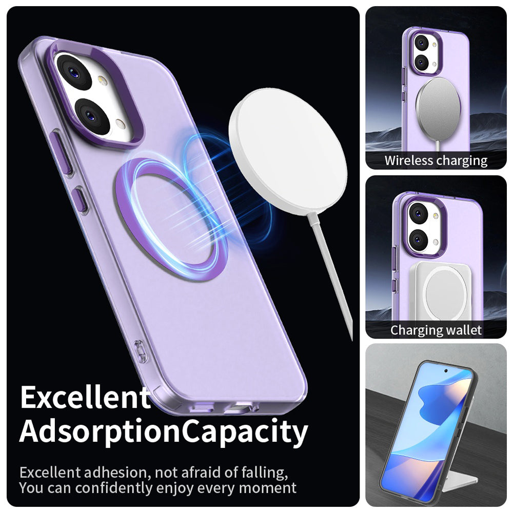 MagSafe púzdro pre Xiaomi Poco X8 Pro Max, Techsuit, CandyCase, fialové