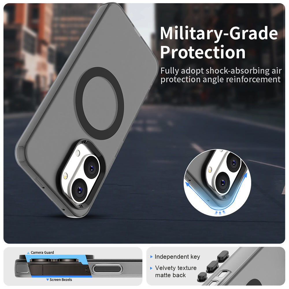 MagSafe puzdro pre Xiaomi Poco X8 Pro Max, Techsuit, CandyCase, Čierna