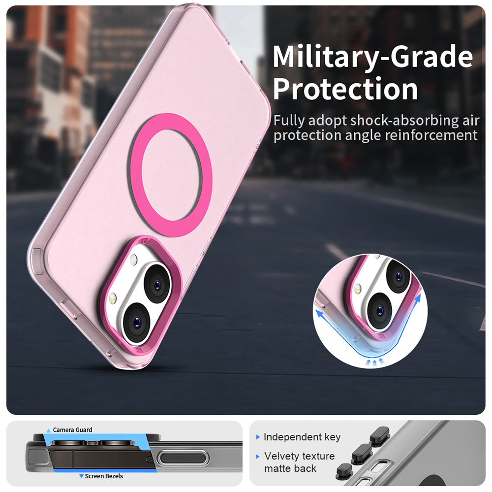 MagSafe púzdro pre Xiaomi Poco X8 Pro Max, Techsuit, CandyCase, Ružové