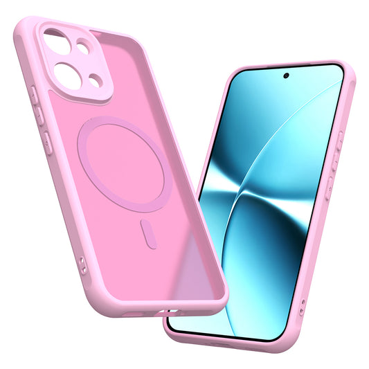 MagSafe puzdro pre Xiaomi Poco X8 Pro Max, Techsuit, HaloFrost II, Ružové