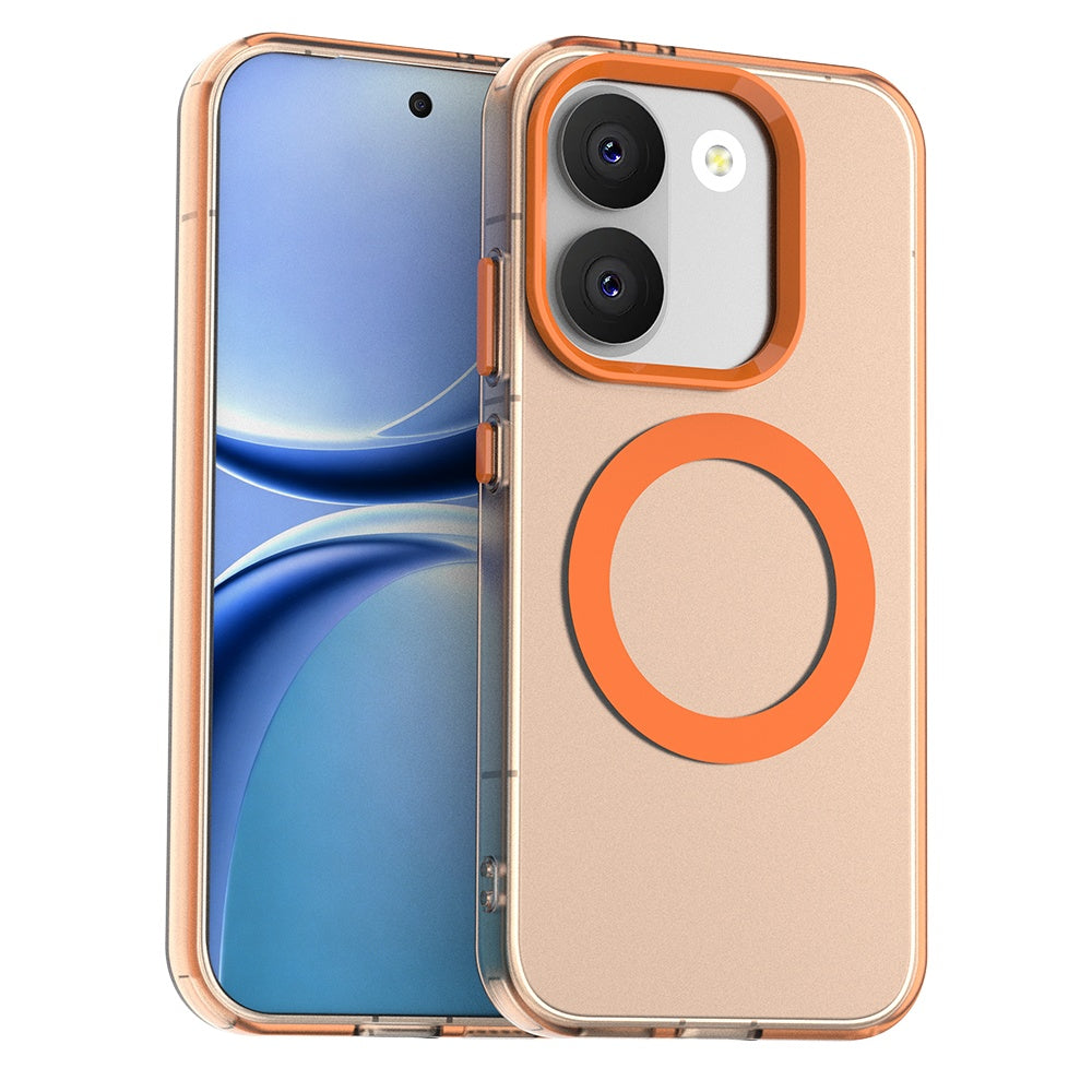 MagSafe púzdro pre Xiaomi Poco X8 Pro, Techsuit, CandyCase, Oranžové