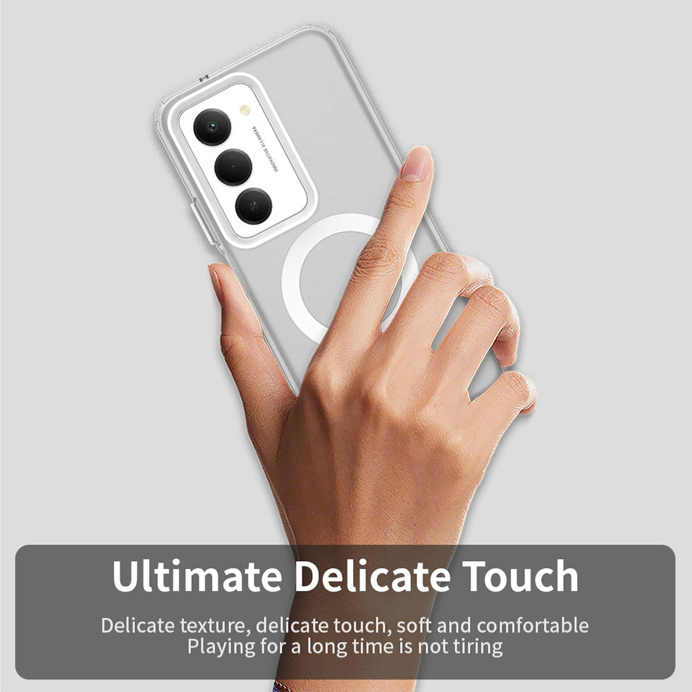 Puzdro MagSafe pre Xiaomi Redmi 15 5G / 15 4G, Techsuit, CandyCase, Biela