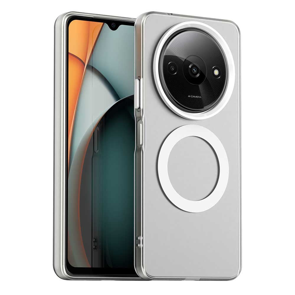 MagSafe puzdro pre Xiaomi Redmi A3x / A3, Techsuit, CandyCase, Biele