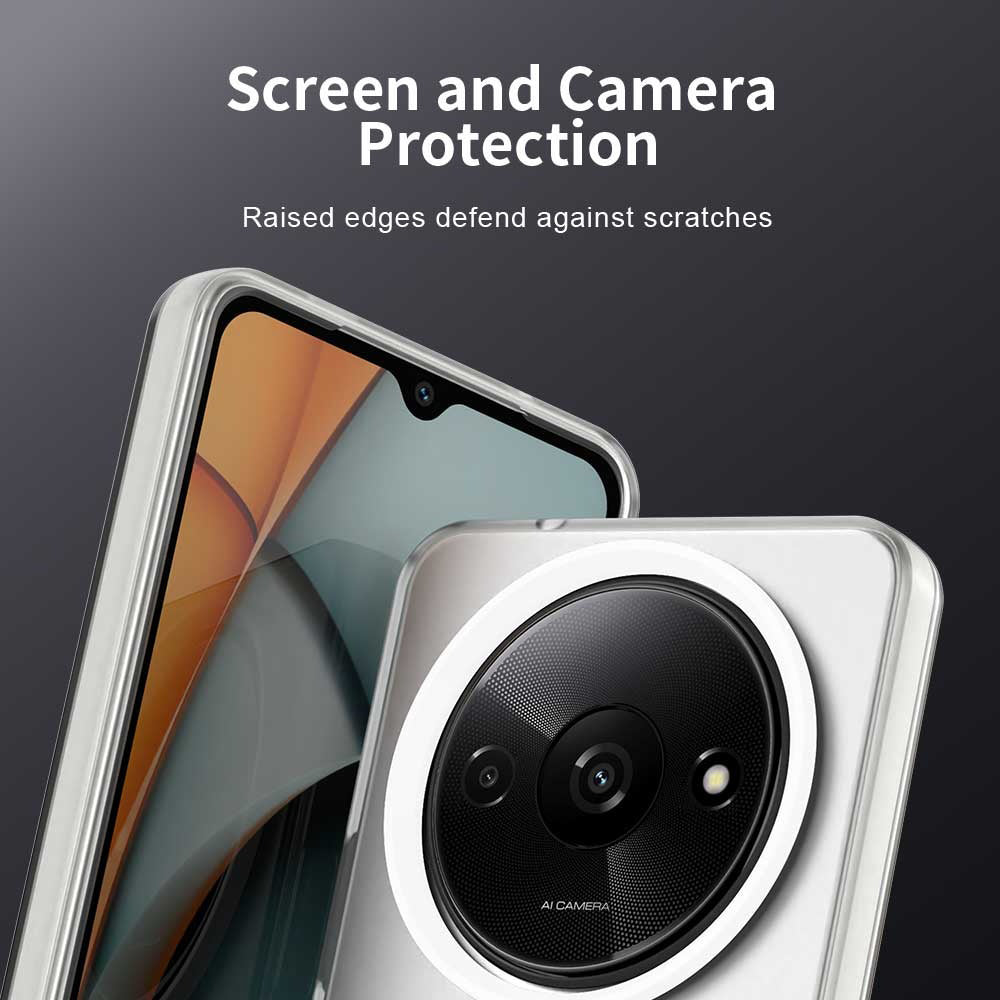 MagSafe puzdro pre Xiaomi Redmi A3x / A3, Techsuit, CandyCase, Biele