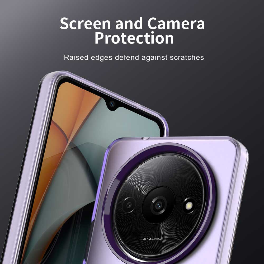 MagSafe puzdro pre Xiaomi Redmi A3x / A3, Techsuit, CandyCase, Fialové