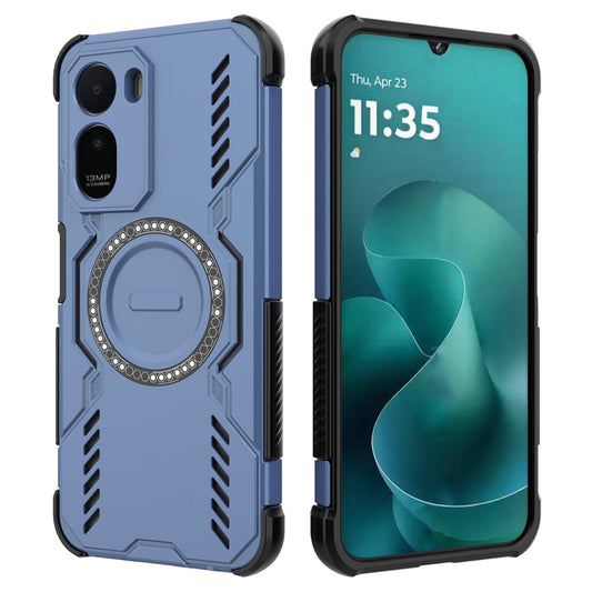 MagSafe puzdro pre Xiaomi Redmi A7 Pro 4G, Techsuit, ArmorMag, modré