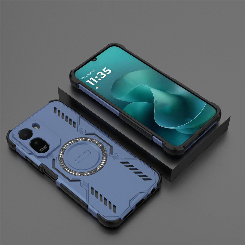 MagSafe puzdro pre Xiaomi Redmi A7 Pro 4G, Techsuit, ArmorMag, modré