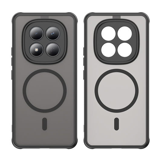 Puzdro MagSafe pre Xiaomi Redmi Note 15 Pro 4G, Techsuit, HaloFrost II, Čierne