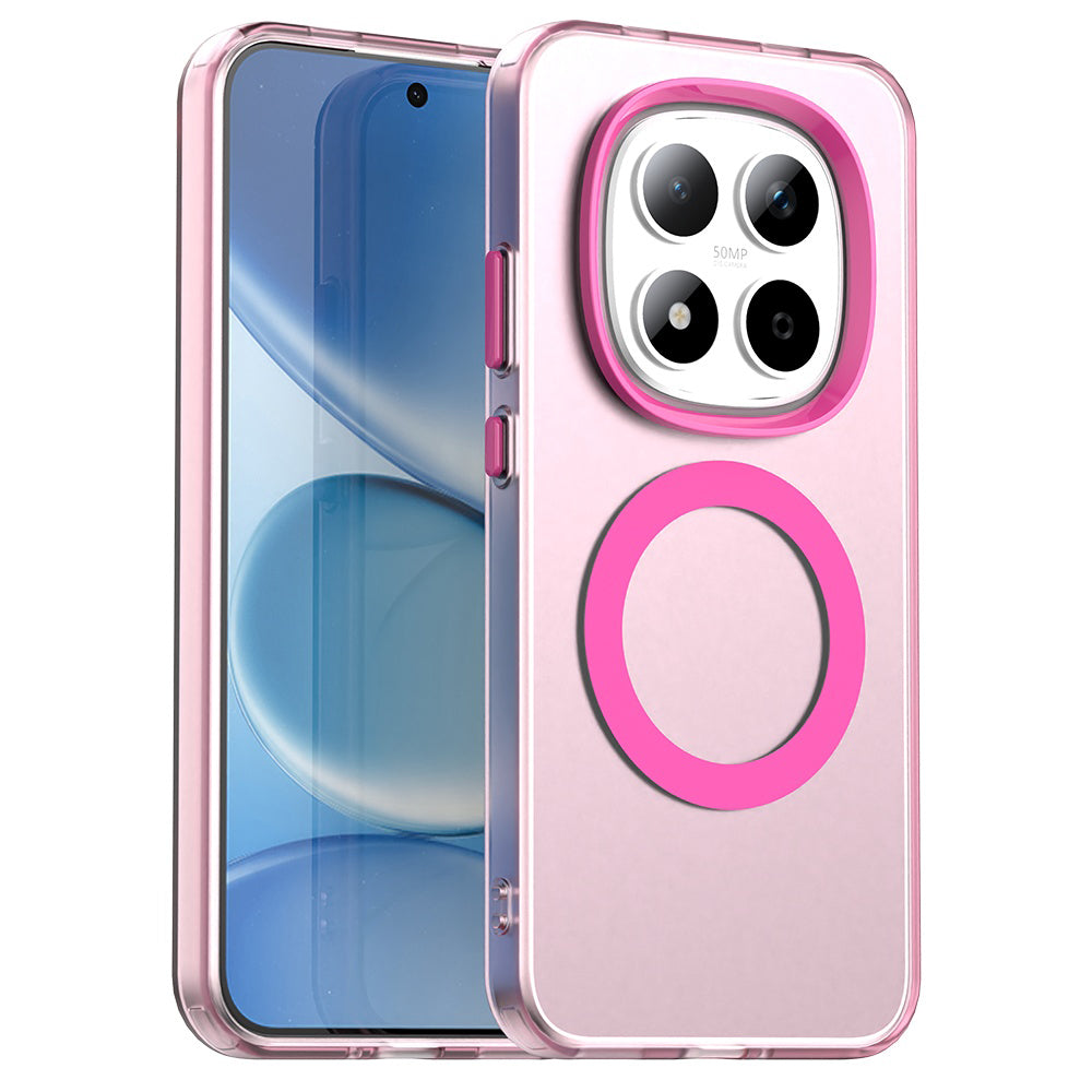 Puzdro MagSafe pre Xiaomi Redmi Note 15 Pro 5G, Techsuit, CandyCase, Ružová