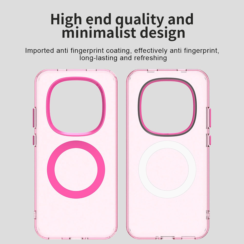 Puzdro MagSafe pre Xiaomi Redmi Note 15 Pro 5G, Techsuit, CandyCase, Ružová