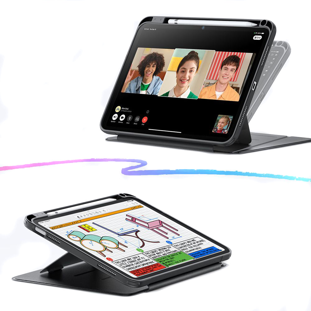 Puzdro pre Apple iPad Air 13 (2025) / Air 13 (2024), ESR, Flip Hybrid, Čierne