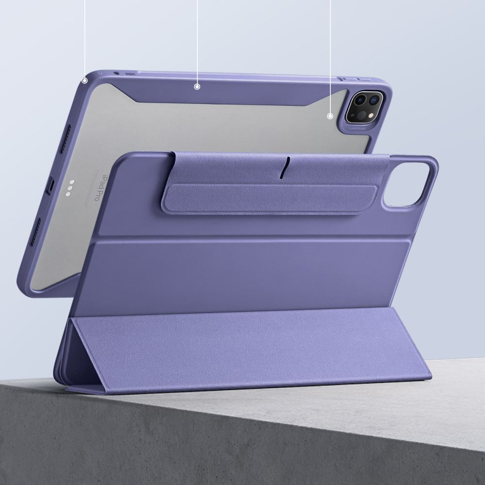 Puzdro pre Apple iPad Pro 13 (2024), ESR, Rebound Hybrid, Fialové