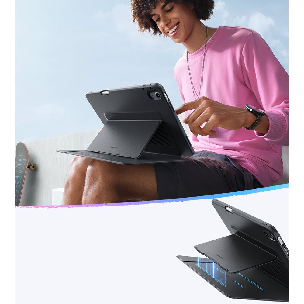 Puzdro pre Apple iPad Air 13 (2025) / Air 13 (2024), ESR, Flip Hybrid, Čierne