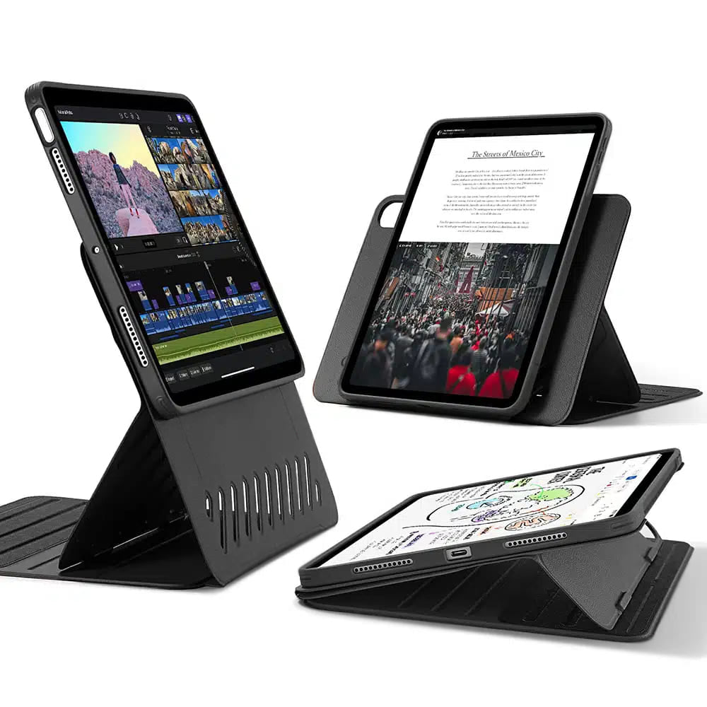 Case for Apple iPad Air 11 (2025) / Air 11 (2024) / Air (2022) / Air (2020), ESR, Shift, Black
