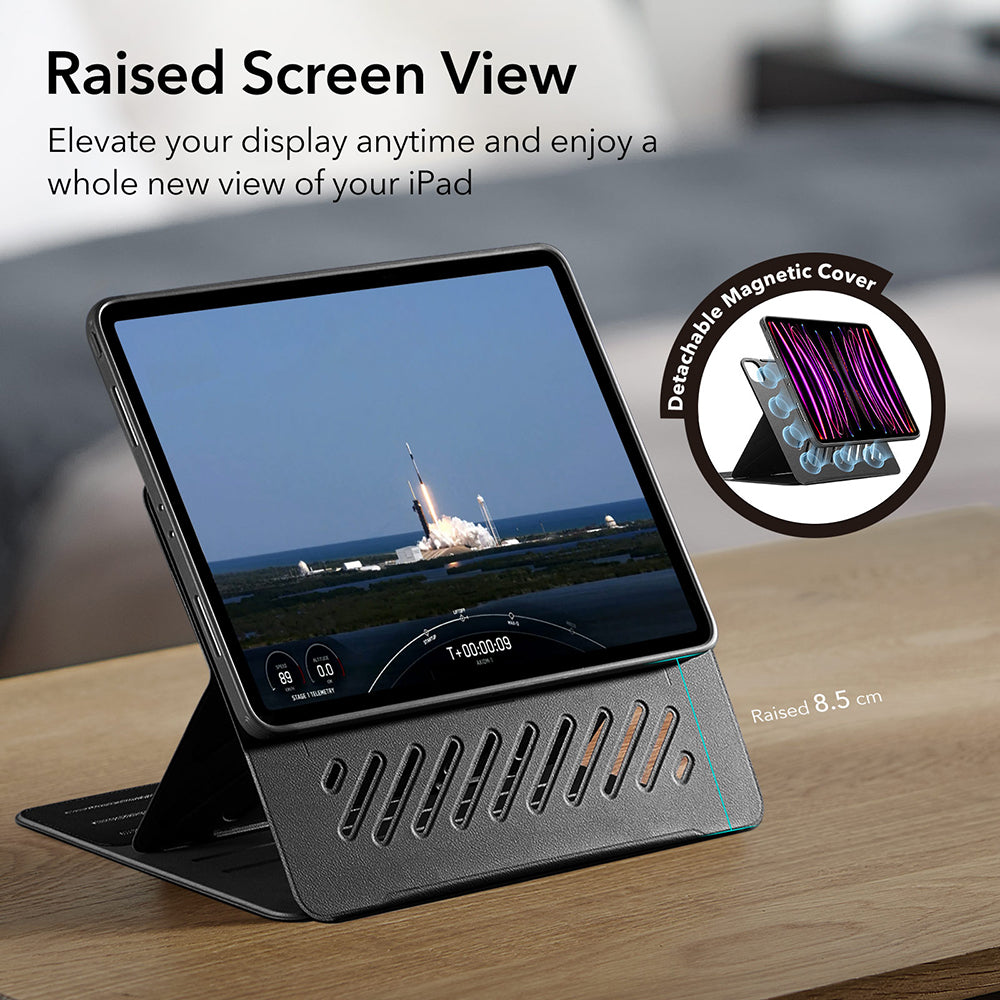 Case for Apple iPad Air 11 (2025) / Air 11 (2024) / Air (2022) / Air (2020), ESR, Shift, Black