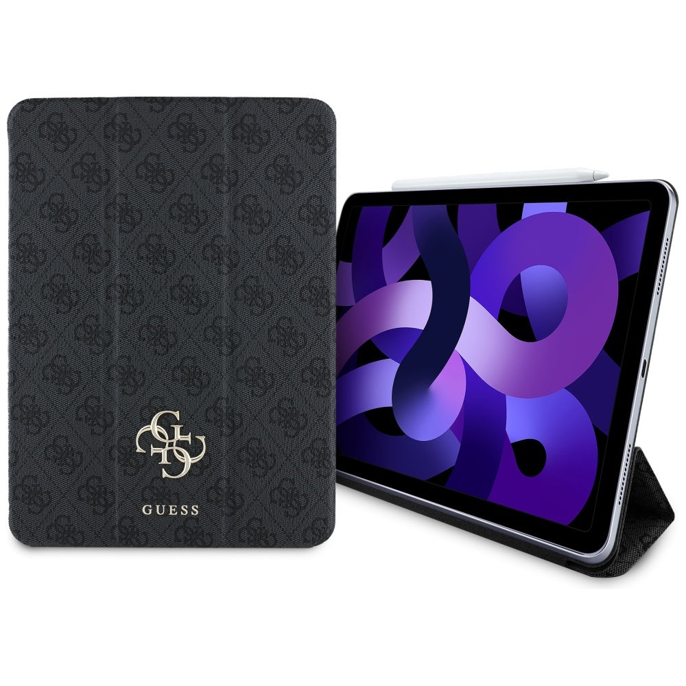 Puzdro pre Apple iPad Air 11 (2025) / Air 11 (2024), Guess, 4G Big Logo, Čierne