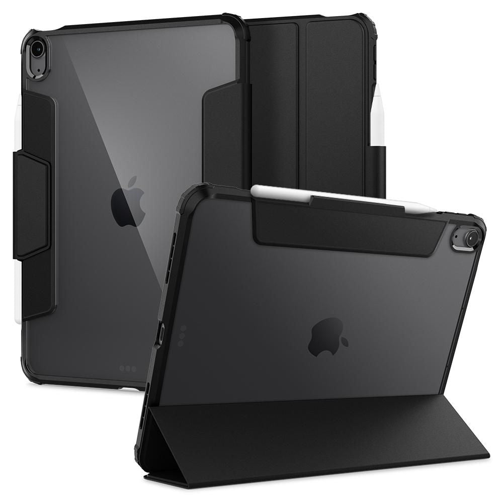 Puzdro pre Apple iPad Air (2022) / Air (2020), Spigen, Ultra Hybrid Pro, Čierne