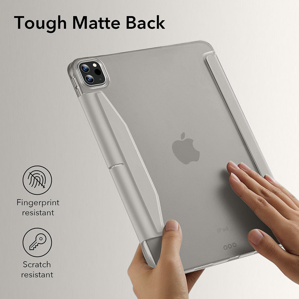 Puzdro pre Apple iPad Pro 11 (2024), ESR, Ascend Trifold, Sivé
