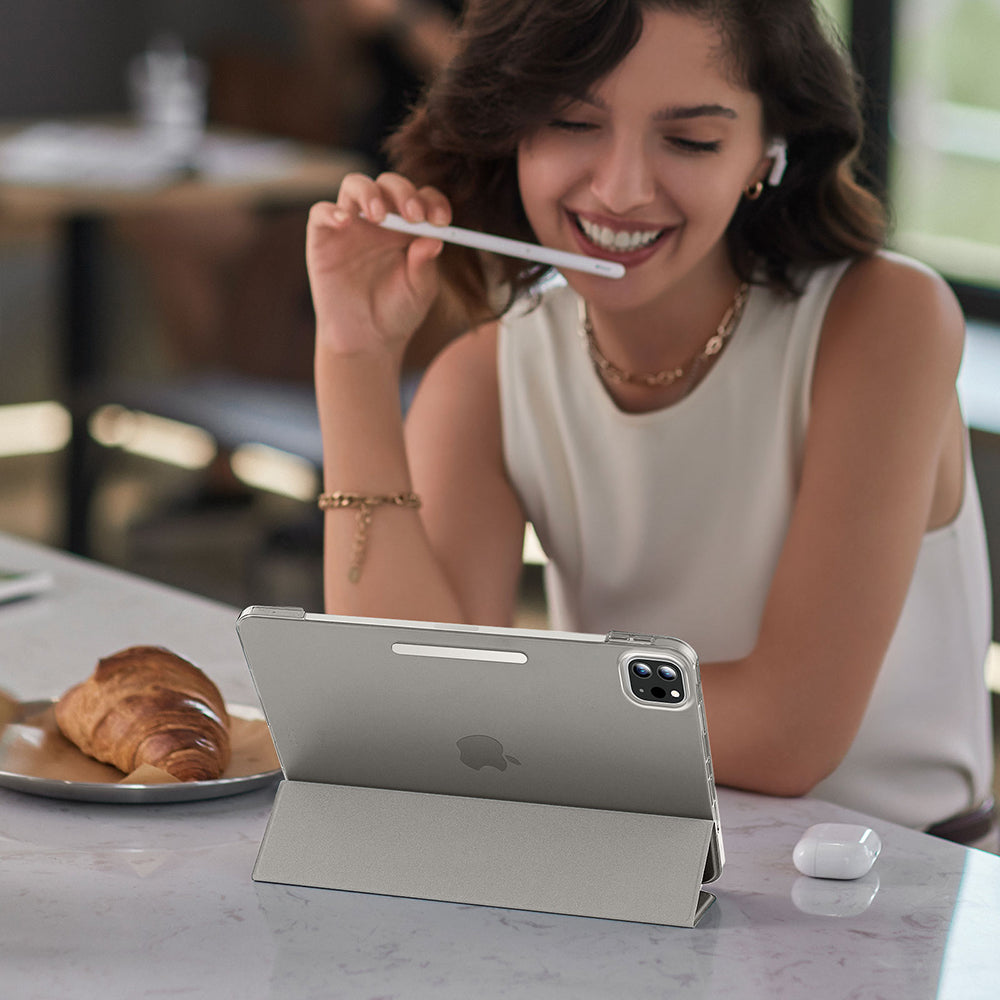 Puzdro pre Apple iPad Pro 11 (2024), ESR, Ascend Trifold, Sivé