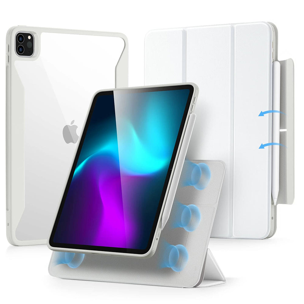 Puzdro pre Apple iPad Pro 11 (2024), ESR, Rebound Hybrid, Biela
