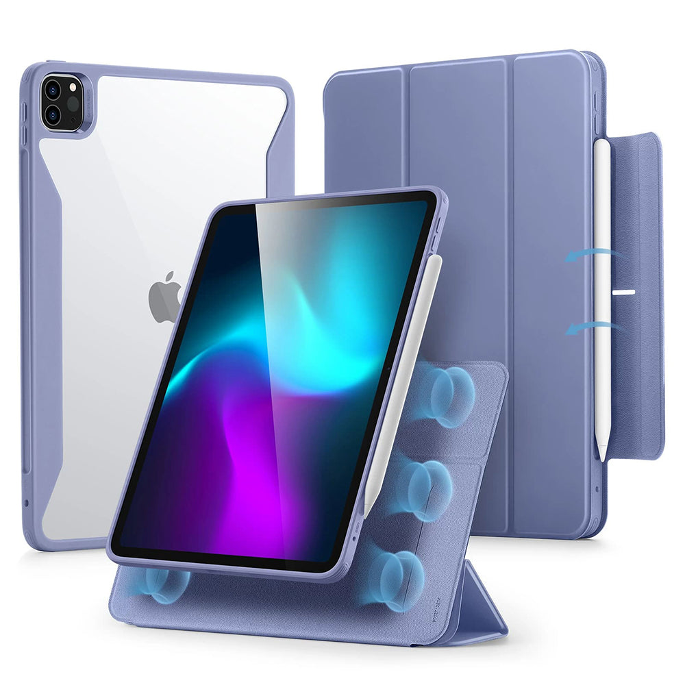 Puzdro pre Apple iPad Pro 11 (2024), ESR, Rebound Hybrid, Fialové