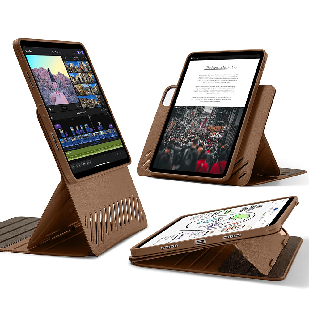 Puzdro pre Apple iPad Pro 11 (2024), ESR, Shift, Hnedé