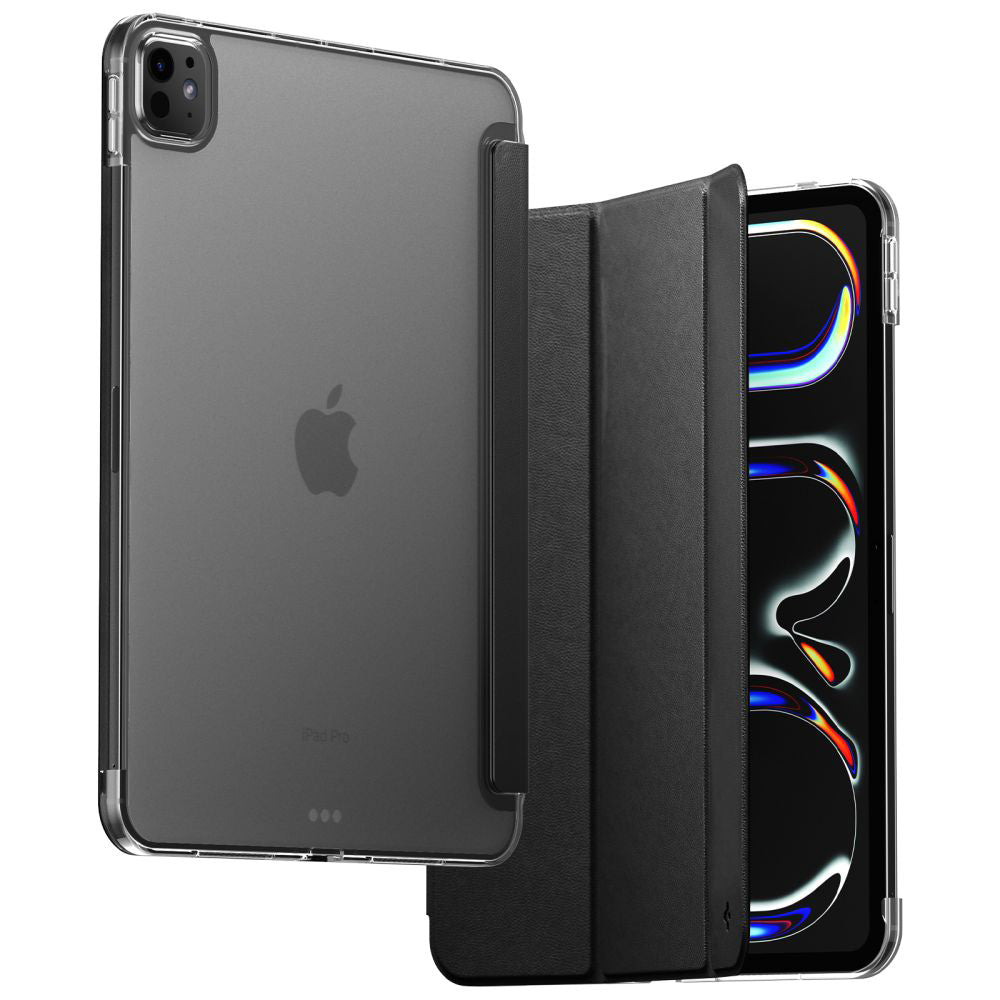 Puzdro pre Apple iPad Pro 11 (2024), Spigen, Liquid Air Folio, Čierne ACS09440