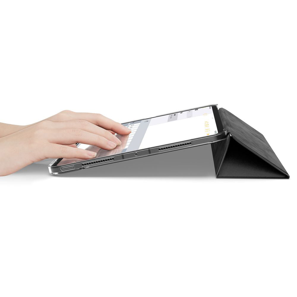Puzdro pre Apple iPad Pro 11 (2024), Spigen, Liquid Air Folio, Čierne ACS09440