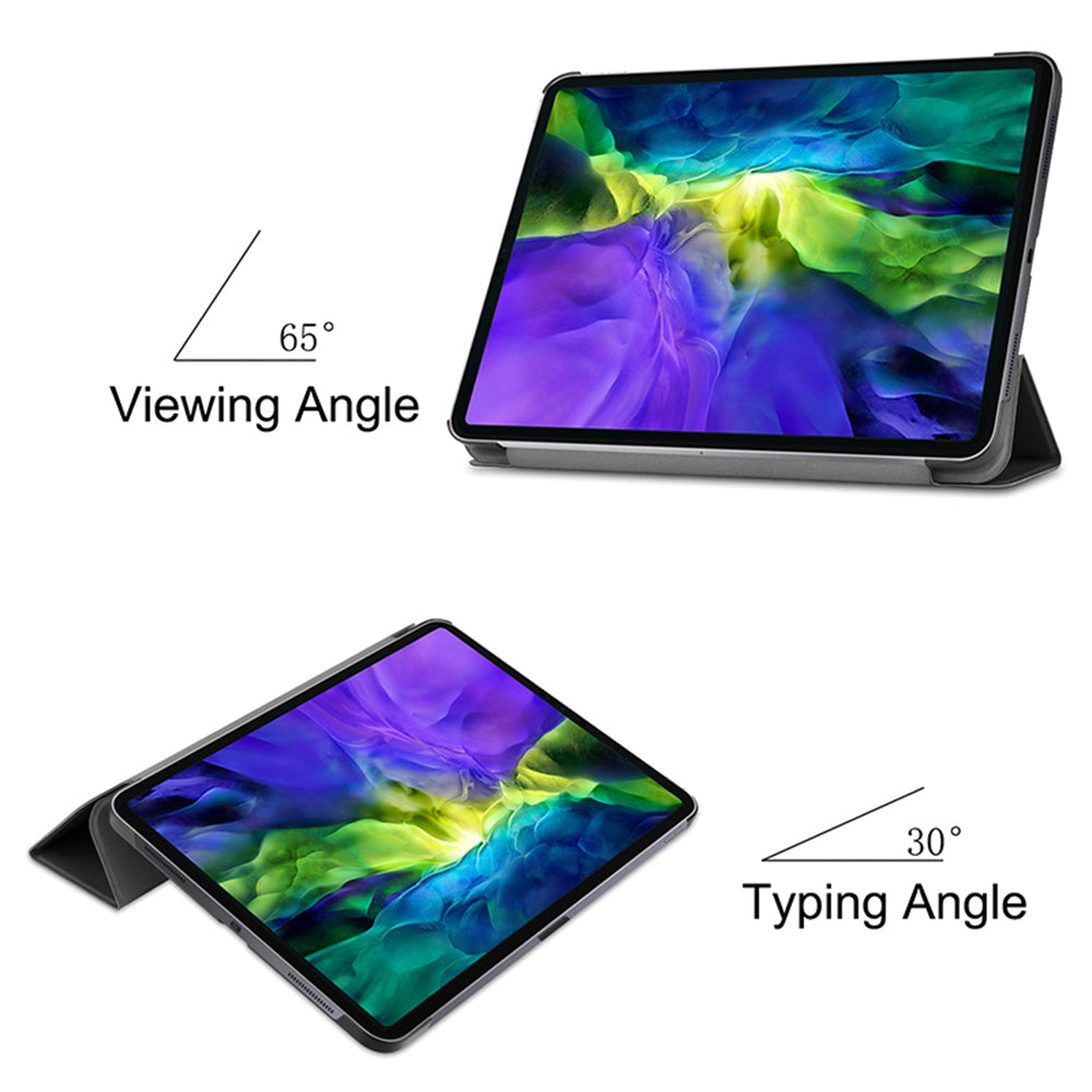 Puzdro pre Apple iPad Pro 12.9 (2022) / Pro 12.9 (2021) / Pro 12.9 (2020) / Pro 12.9 (2018), Techsuit, Brilliance, Ružové