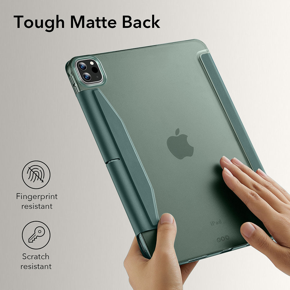 Puzdro pre Apple iPad Pro 13 (2024), ESR, Ascend Trifold, Saténová zelená