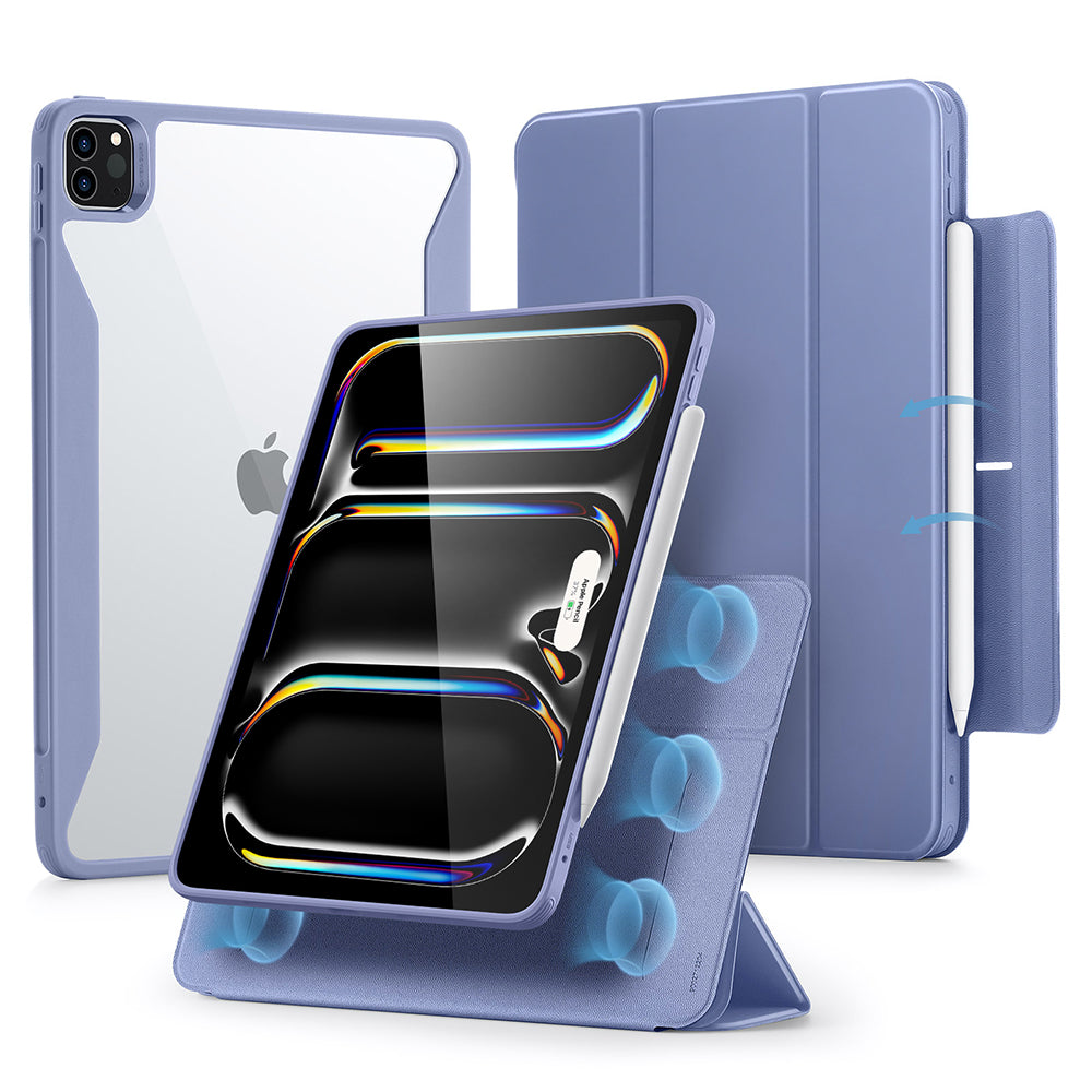 Puzdro pre Apple iPad Pro 13 (2024), ESR, Rebound Hybrid, Fialové