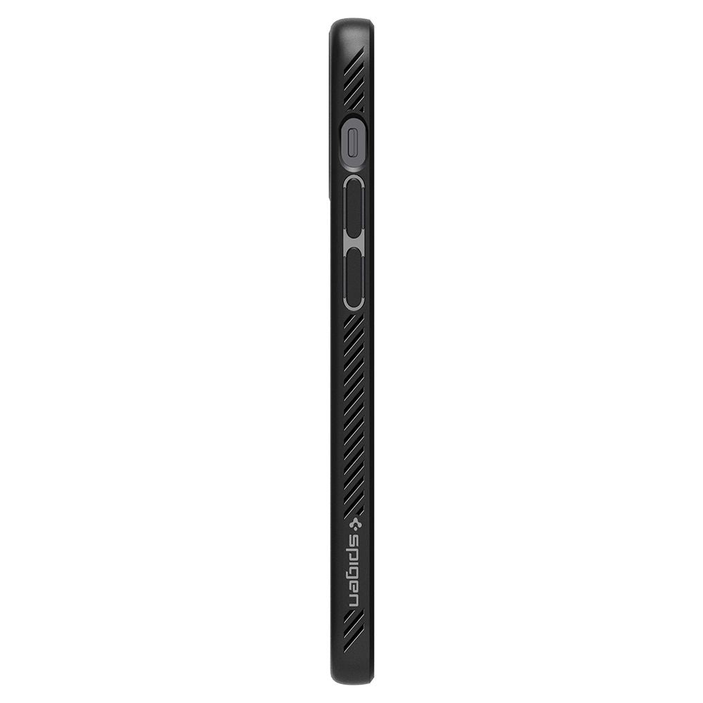 Puzdro pre Apple iPhone 12 / 12 Pro, Spigen, Liquid Air, Čierna ACS01701