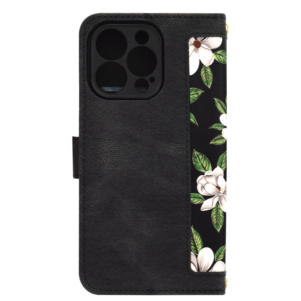 Puzdro pre Apple iPhone 13 Pro, Techsuit, FlipCraft, Čierne