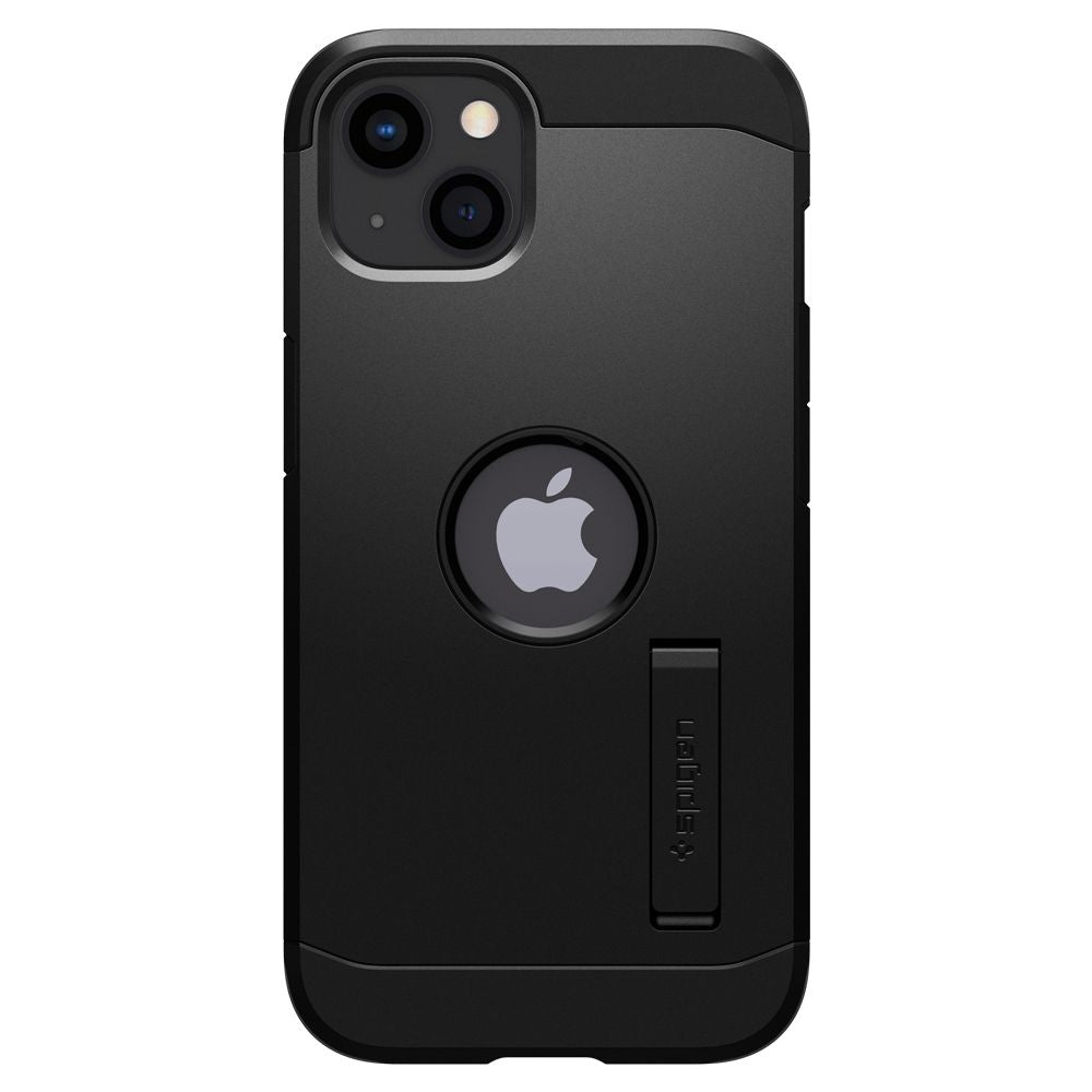 Puzdro pre Apple iPhone 13, Spigen, Tough Armor, Čierne ACS03539