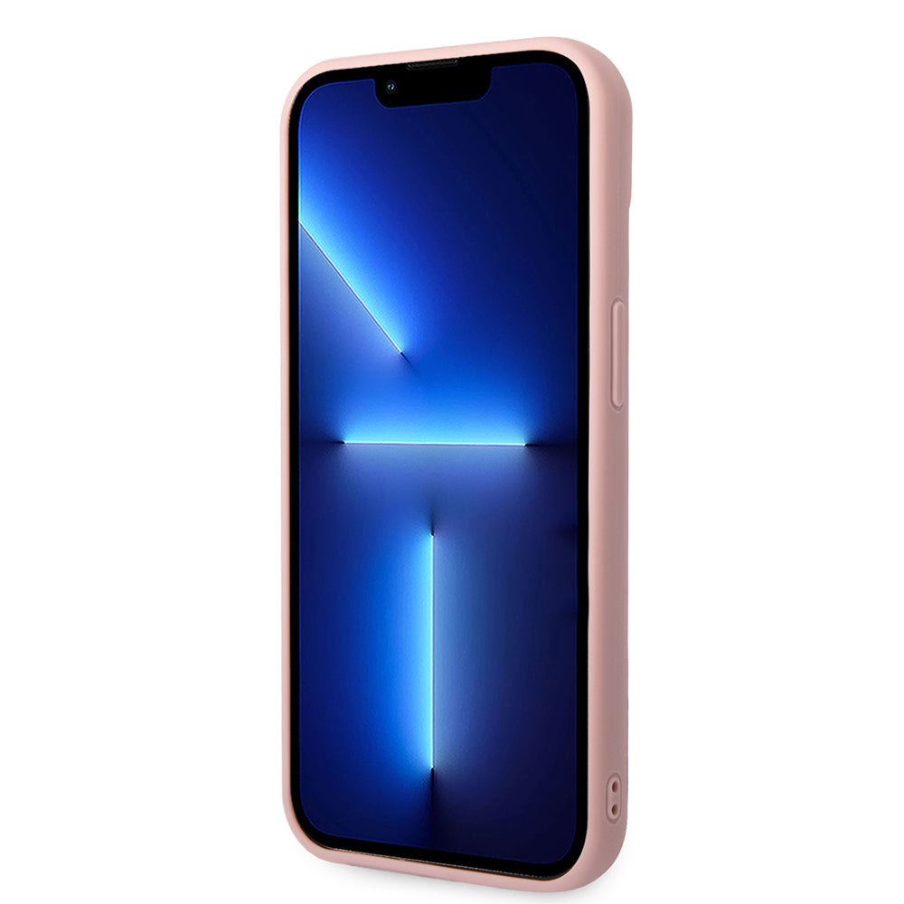 Puzdro pre Apple iPhone 14 Plus, Karl Lagerfeld, 3D Monogram, Ružové.