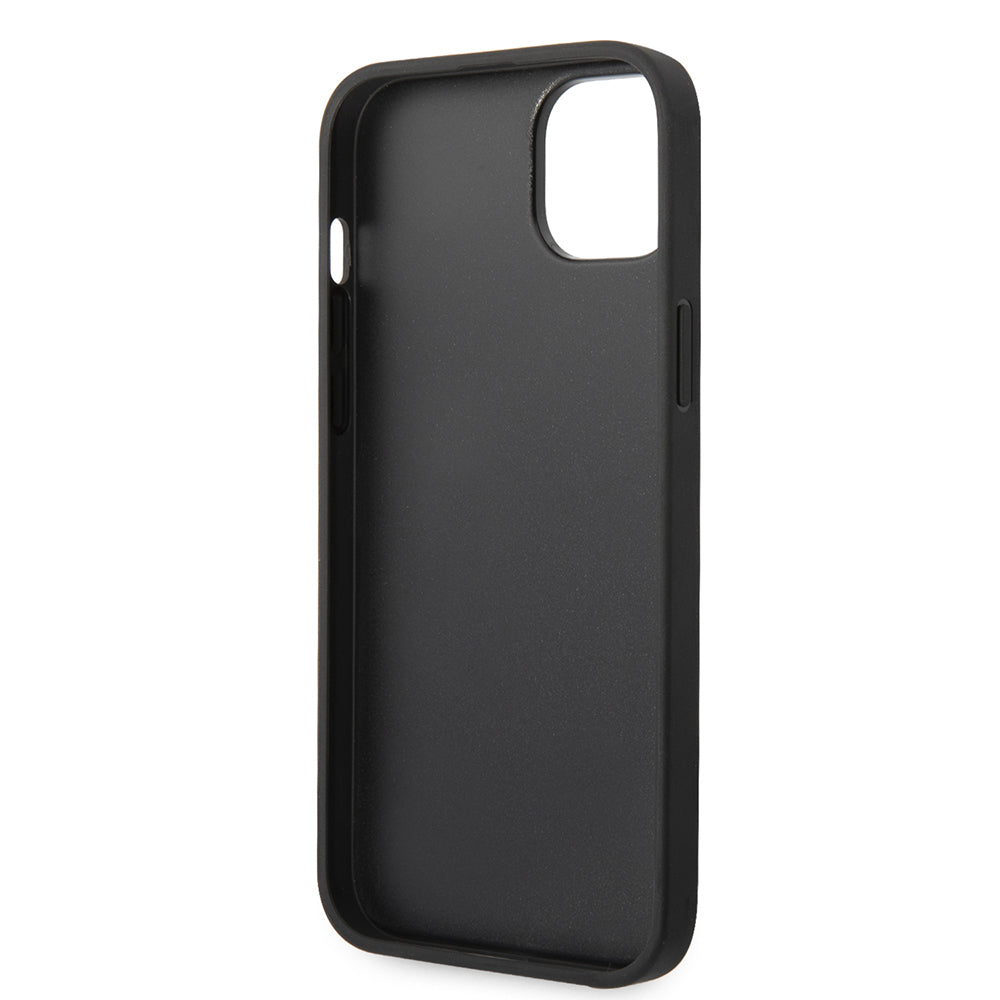 Puzdro pre Apple iPhone 14 Plus, Karl Lagerfeld, Monogram Stripe, Hnedá